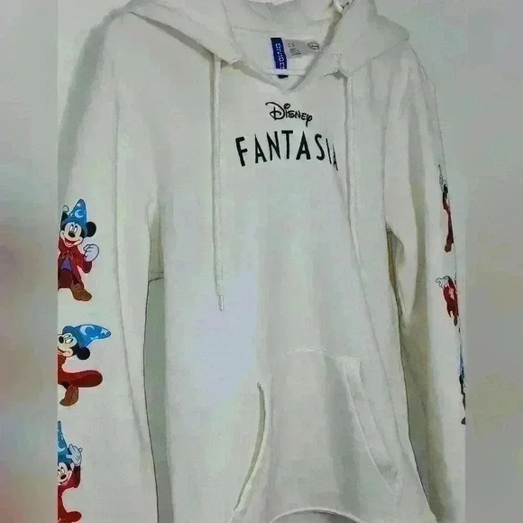 H&M DIVIDED DISNEY MICKEY MOUSE FANTASIA HOODIE. - Picture 2 of 6